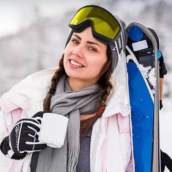 Skiing Goggles Double anti-fog 100% UV protection - Picture 2 of 6